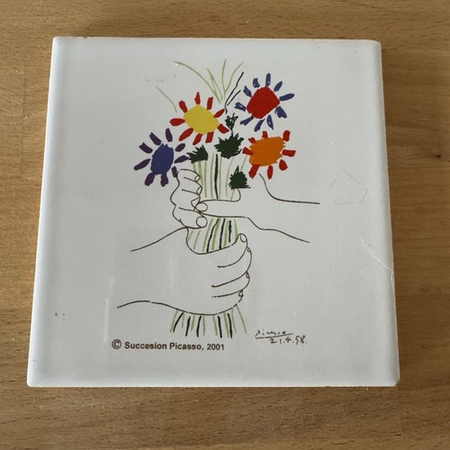 Picasso keramik untersetzer - picasso,