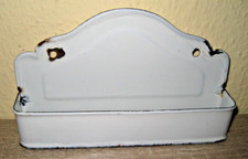 Antike Emaille Kammschale, chabby chic, Vintage, 22 x 4 x 13cm