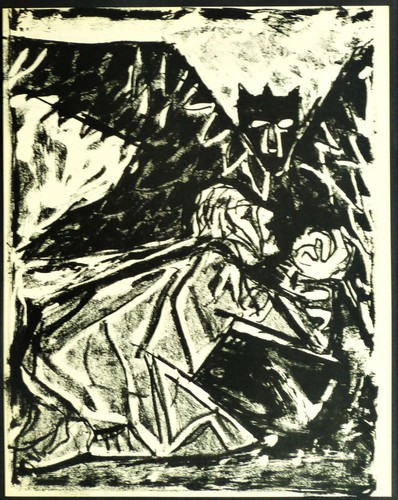 Otto dix original - original, lithografie