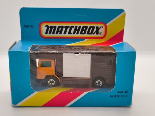Leyland horse box matchbox - horse,