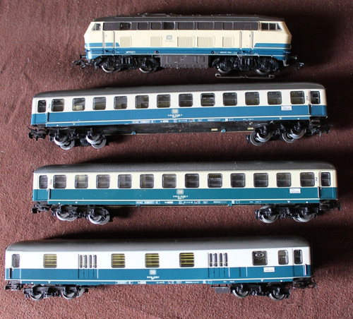 Märklin delta 216 - h0, blau
