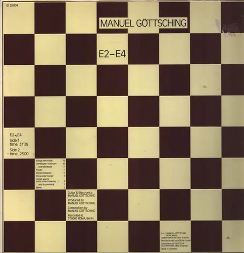 Manuel göttsching 1st - lp,