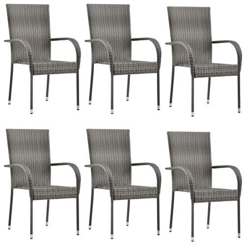 Stk polyrattan - 2/4/6, stk.polyrattan