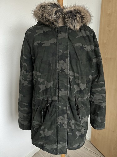 Tom tailor denim parka l - denim,