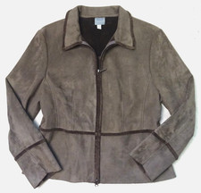 Damen Jacke Übergangsjacke Gr.42 Braun von Montego