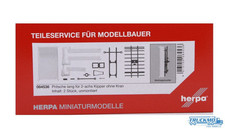 Herpa Pritsche lang für 2-achs Kipper ohne Kran 084536