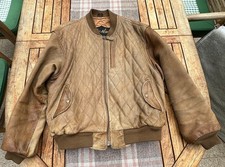 Lederjacke INDIAN schwere Lederqualität, braun, sehr guter Zustand