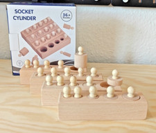 Montessori Zylinderblöcke aus