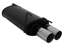 NOVUS SPORTAUSPUFF MERCEDES BENZ C-Klasse W202 CLK C208 A208 2x90 RL-DESIGN 