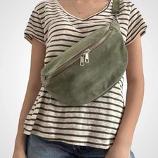 Wildleder crossbody bag - wildleder,