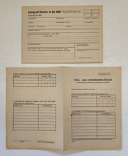 DDR → Dokumente - Antrag auf