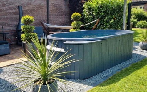 Freistehendes swimmingpool - freistehendes,