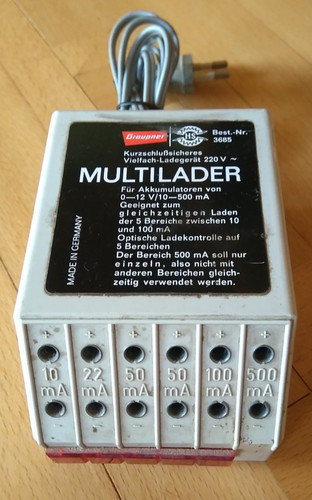 Graupner multilader 3685 - graupner,