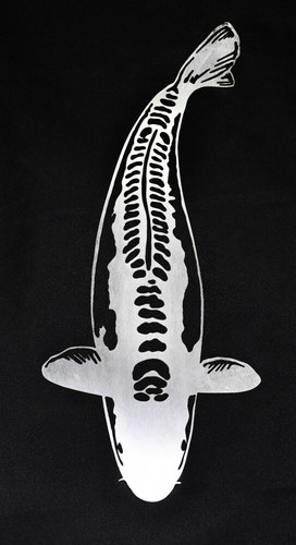 Shusui edelstahl koi 70cm - edelstahl,