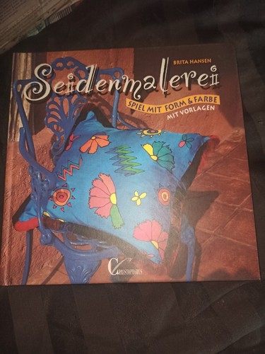 Seidenmalerei spiel mit form - seidenmalerei,