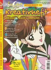 ✪ SAILOR MOON SONDERHEFT #10 Kreativheft + Beilage, Egmont 1999 MAGAZIN Z1-