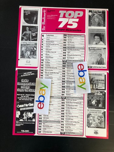 Musikmarkt charts plakat - musikmarkt, vom