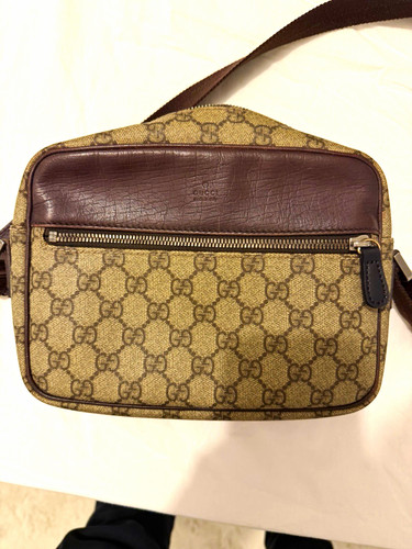Gucci canvas umhängetasche - gucci, gg