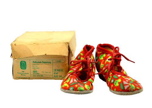 Ddr kinderschuhe veb - kinderschuhe,