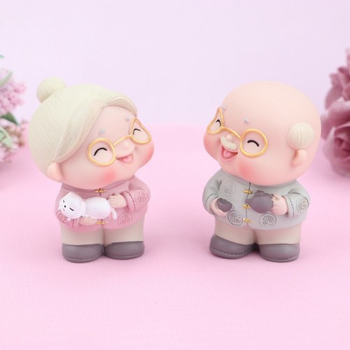Opa oma puppe - puppe, backdekoration