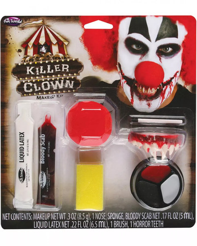 Horror clown make kit - make-up,