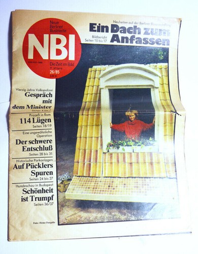 Ddr nbi 1985 halle - ddr,