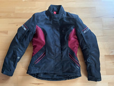 IXS Isabella-ST Tour Damen Textiljacke schwarz/bordeaux Gr. S, Motorrad, Protekt