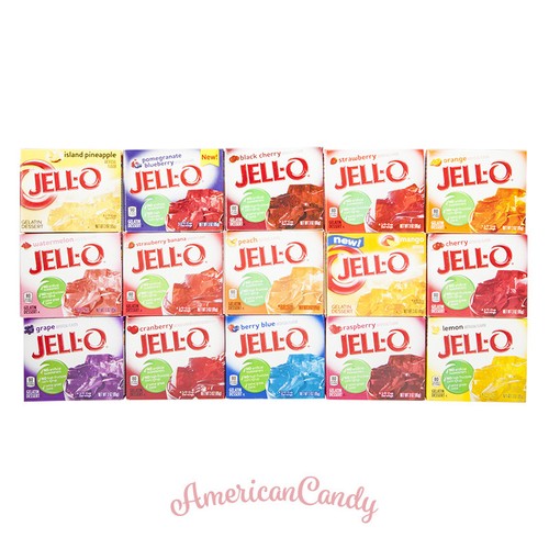 Neu jell o - neu:, puddingpulver