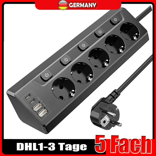 Steckdosenleiste mit usb - mit,