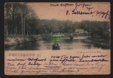 147594 AK Heydekrug Litauen Silute Sysa Sziesze 1898 Boote Wohnhaus