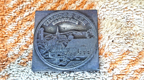 Klischee stempel druckplatte - ,
