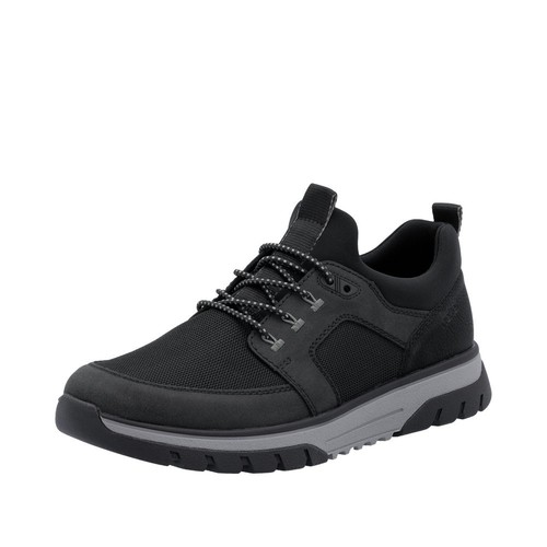 Rieker slipper schwarz kombi - rieker,