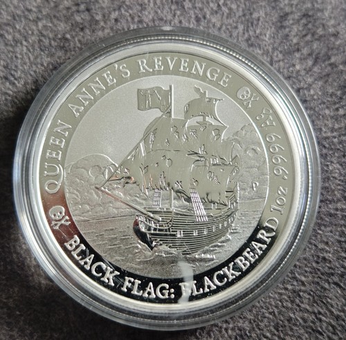 Black flag 2019 silber 1oz - black,