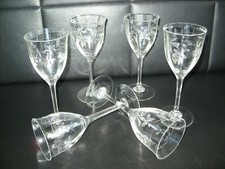 Antike Weinkelche 6 Gläser