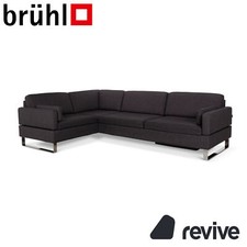 Brühl Alba Stoff Ecksofa Grau