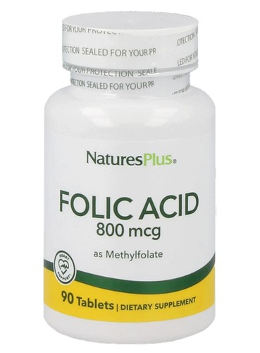 Natures plus folic acid 800 - natures,