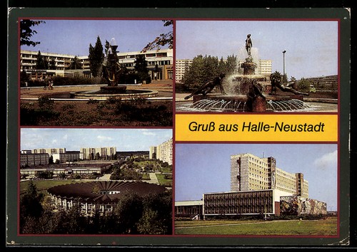 Halle neustadt - ak, halle-neustadt