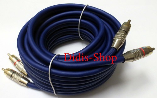 Cinch audio kabel high end - end, 5m