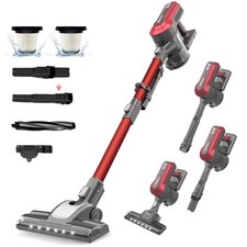 kabelloser Staubsauger Akku Staubsauger Tierhaare Teppich 450W