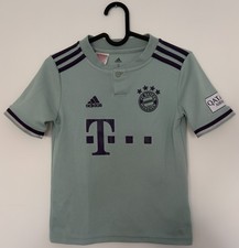 FC Bayern München, Größe 140, Trikot, 18/19, grün, adidas, auswärts