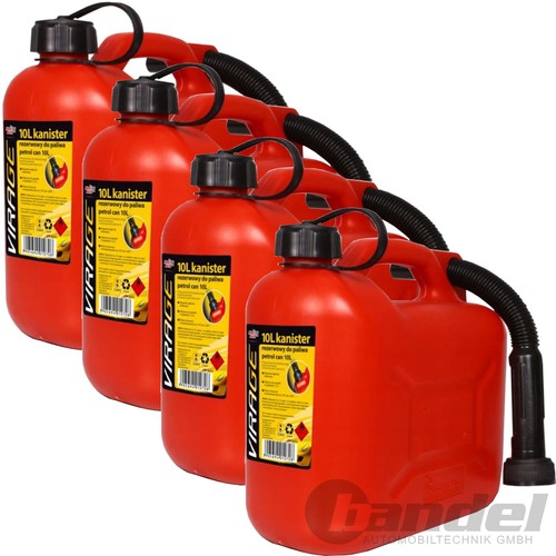 Benzinkanister 10l - 4x,