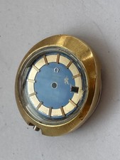 Omega Dynamic Gehäuse mit Goldhaube + Zifferblatt Damenuhr