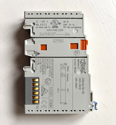 Wago sps modul 750 550 - wago, 750-550