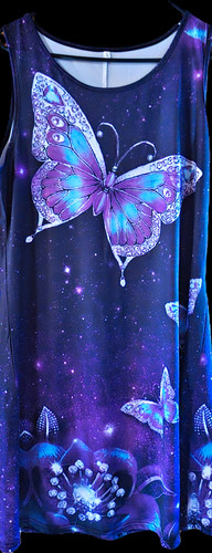 Damen kleid 42 - 40/42, lila