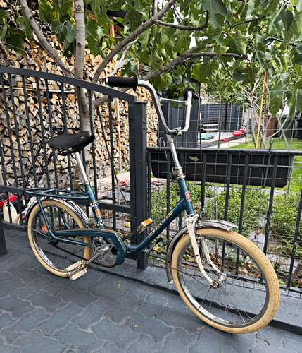 Peugeot faltrad blau gang - faltrad,