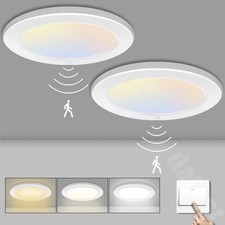 LED Deckenleuchte mit Bewegungsmelder 360 Grad Sensor Lampe Innenbeleuchtung NEU
