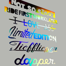 Oilslick car sticker tuning - oilslick,