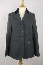 Equitheme Damen Wettkampfjacke grau/silber - Größe 36