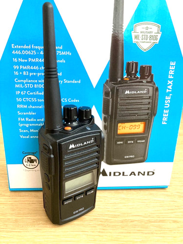 Midland g18 pro walkie talkie - pro,