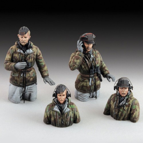 Resin german winter tank - resin,